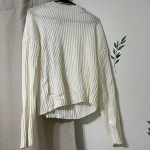Mock neck sweater